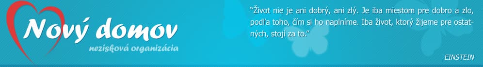 NOVÝ DOMOV n.o.